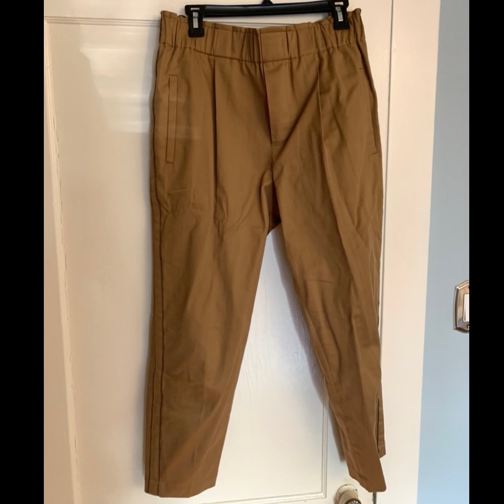 Brunello cucinelli size 8 brown wool pants